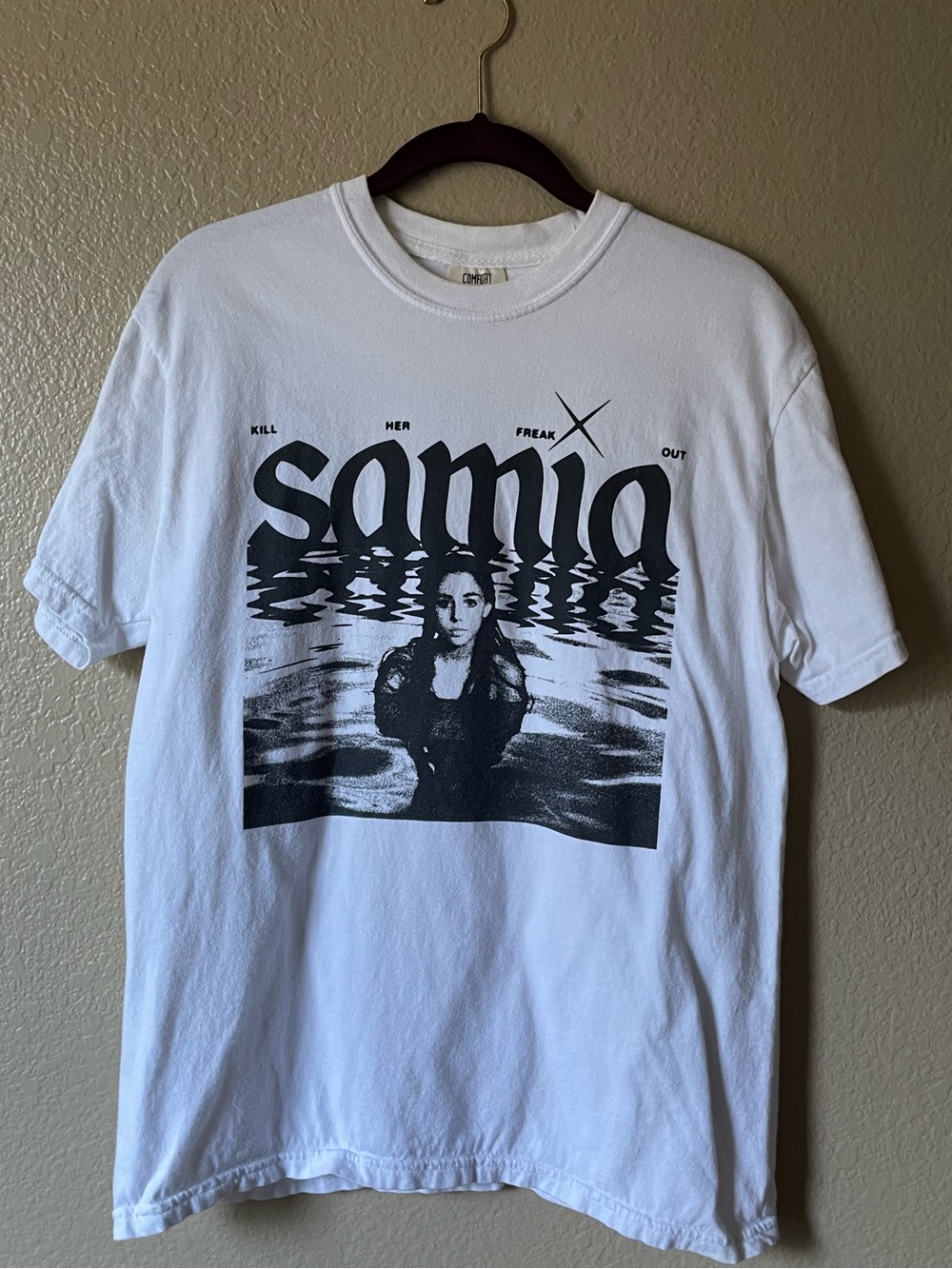 Samia 2023 Honey Tour White Graphic Tee
